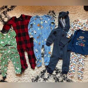 Boys Pajama Bundle 18mon - 5 sets